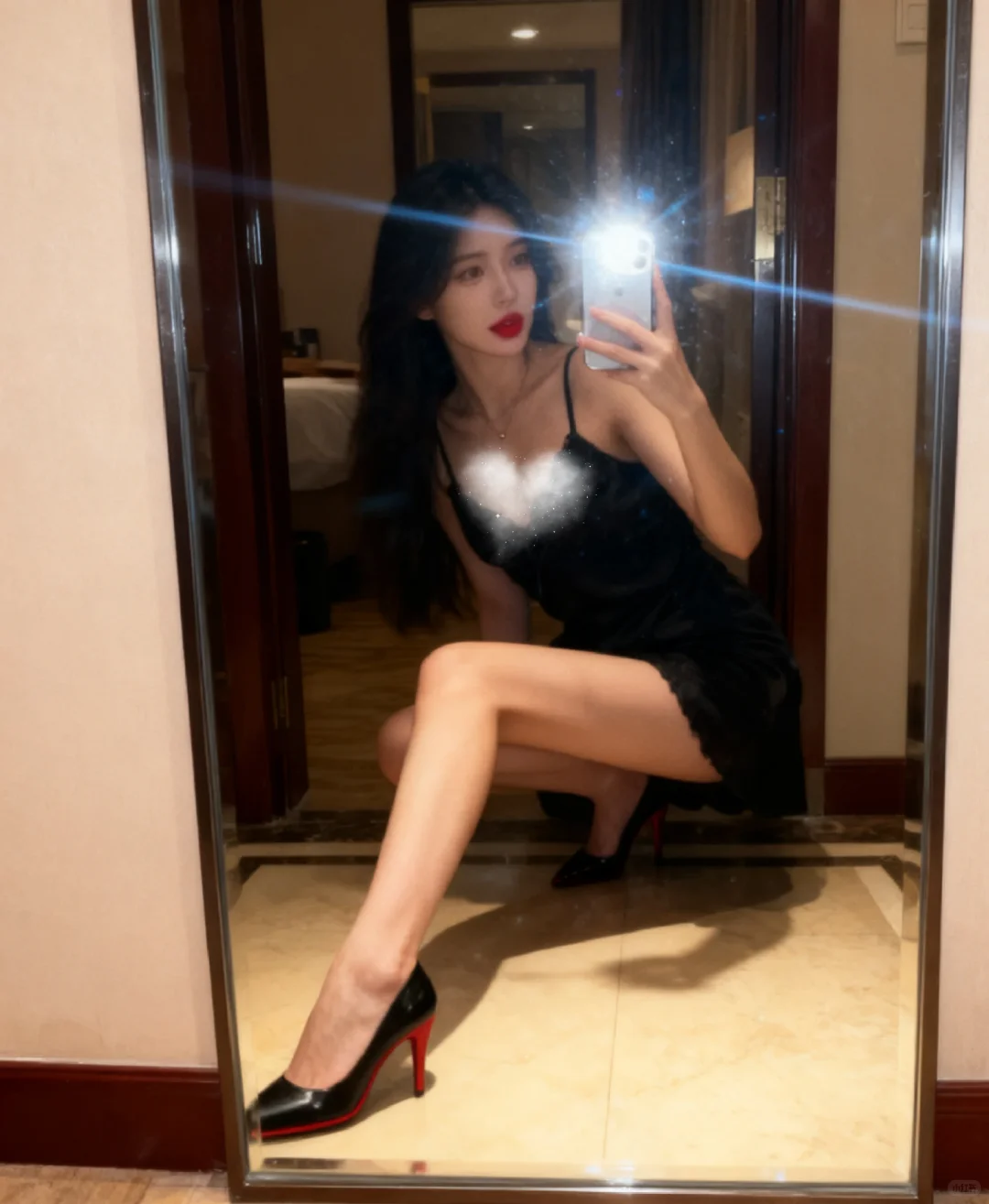 黑色性感小黑裙