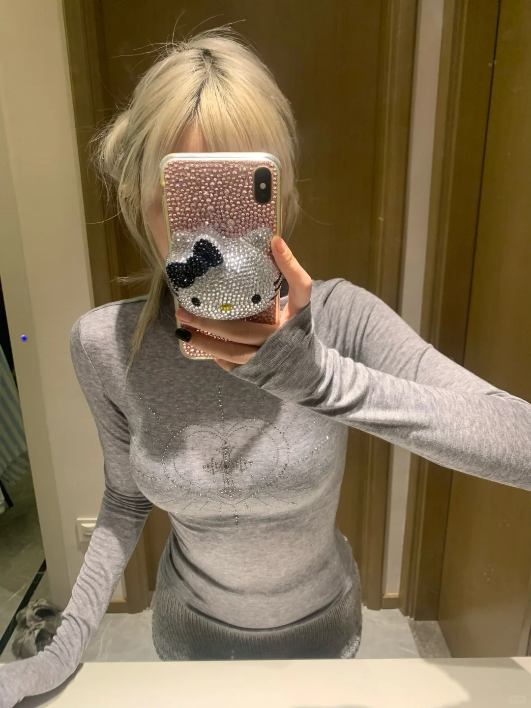 今日ootd🩶有点辣了！！