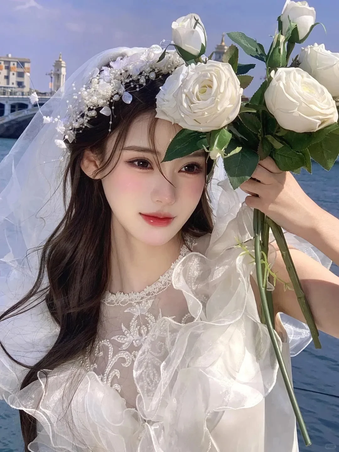 WeChat|婚纱女生头像