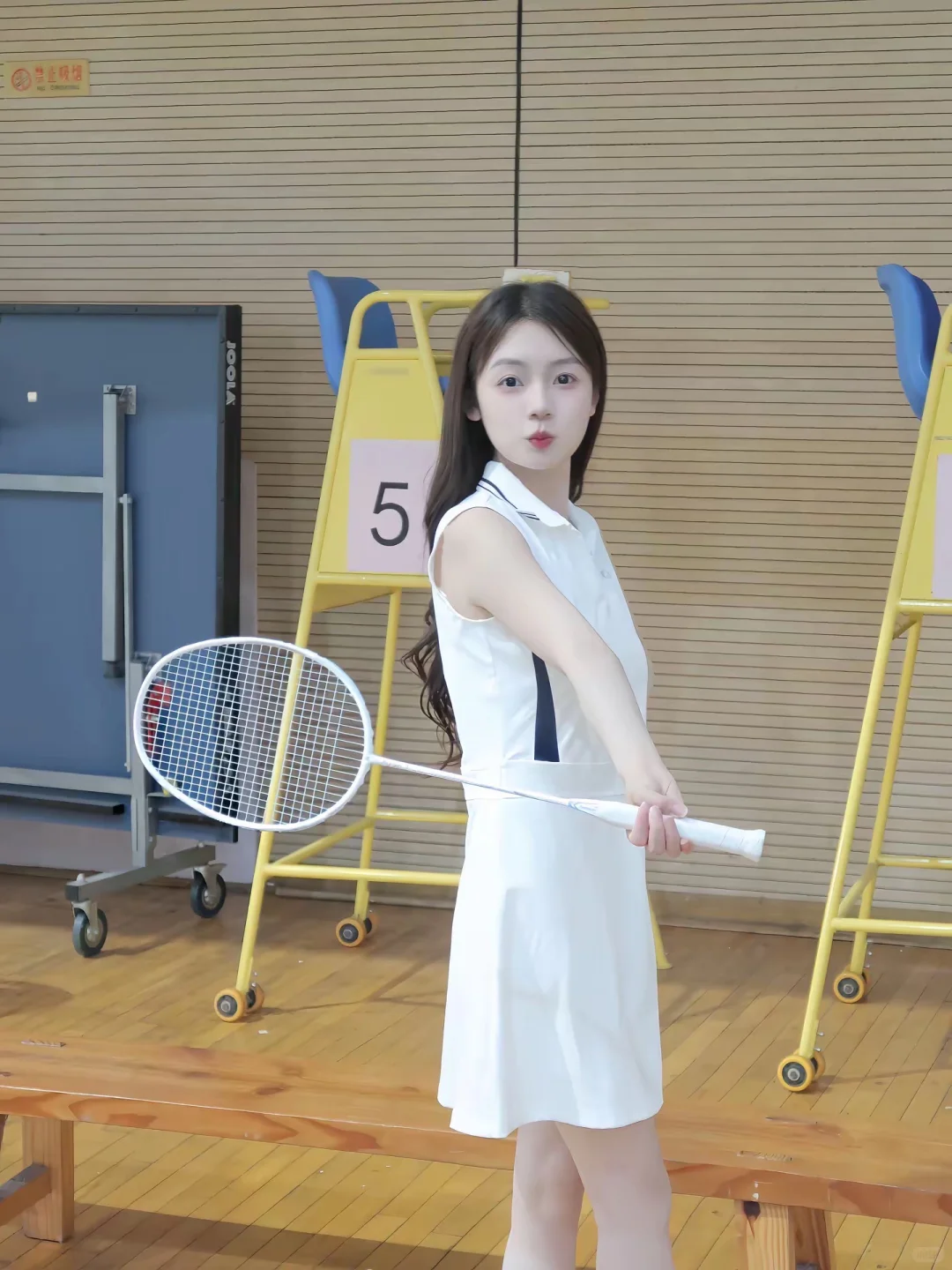 羽球甜妹一周穿搭合集
