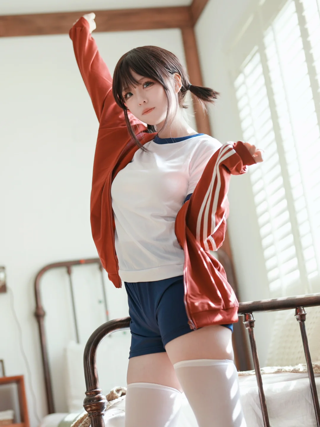 体操服穿搭就是很元气很萌哇🌸