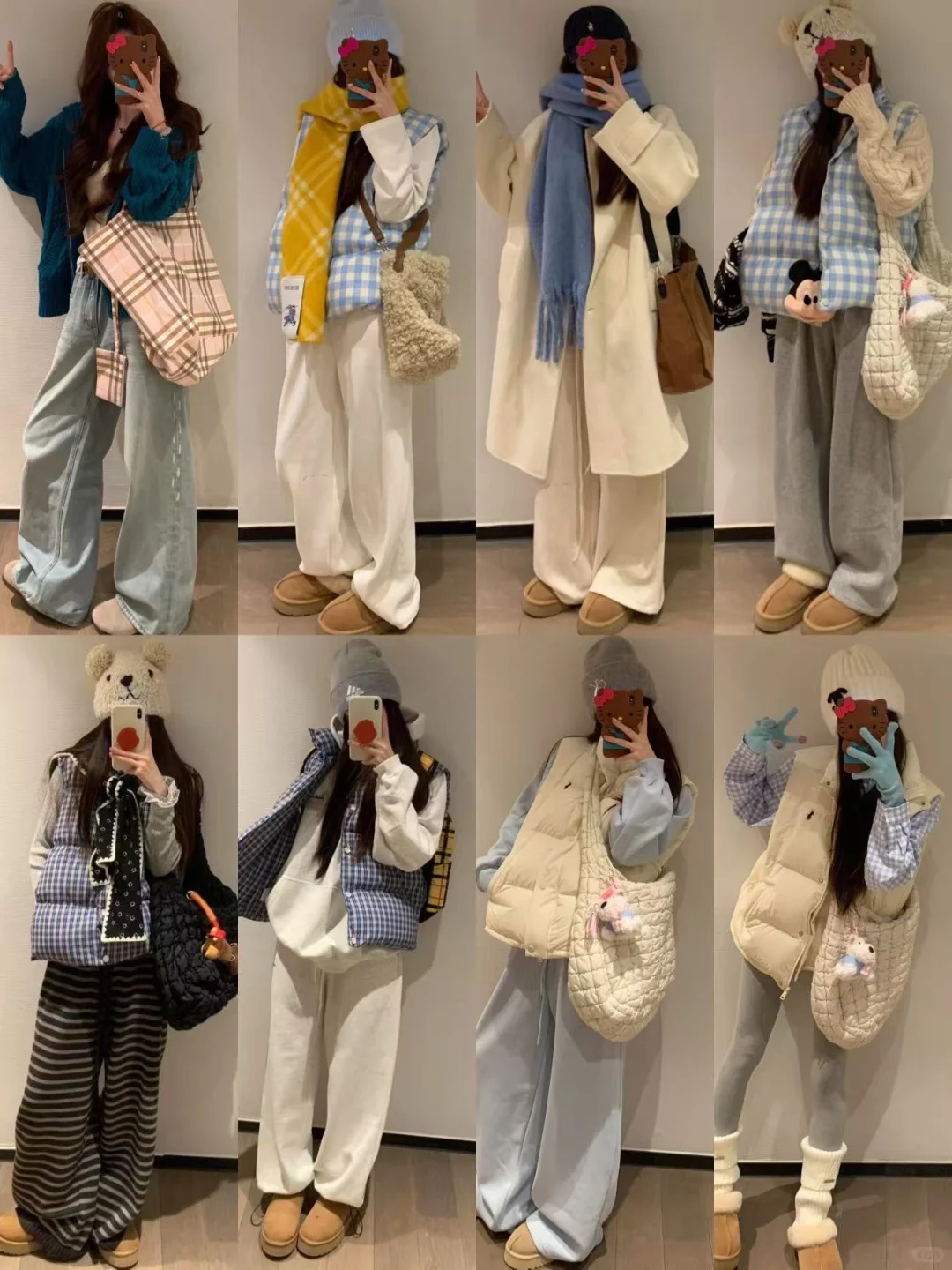 4️⃣0️⃣套‖秋冬“一周穿搭”🤎保暖又美丽～🫧🍁