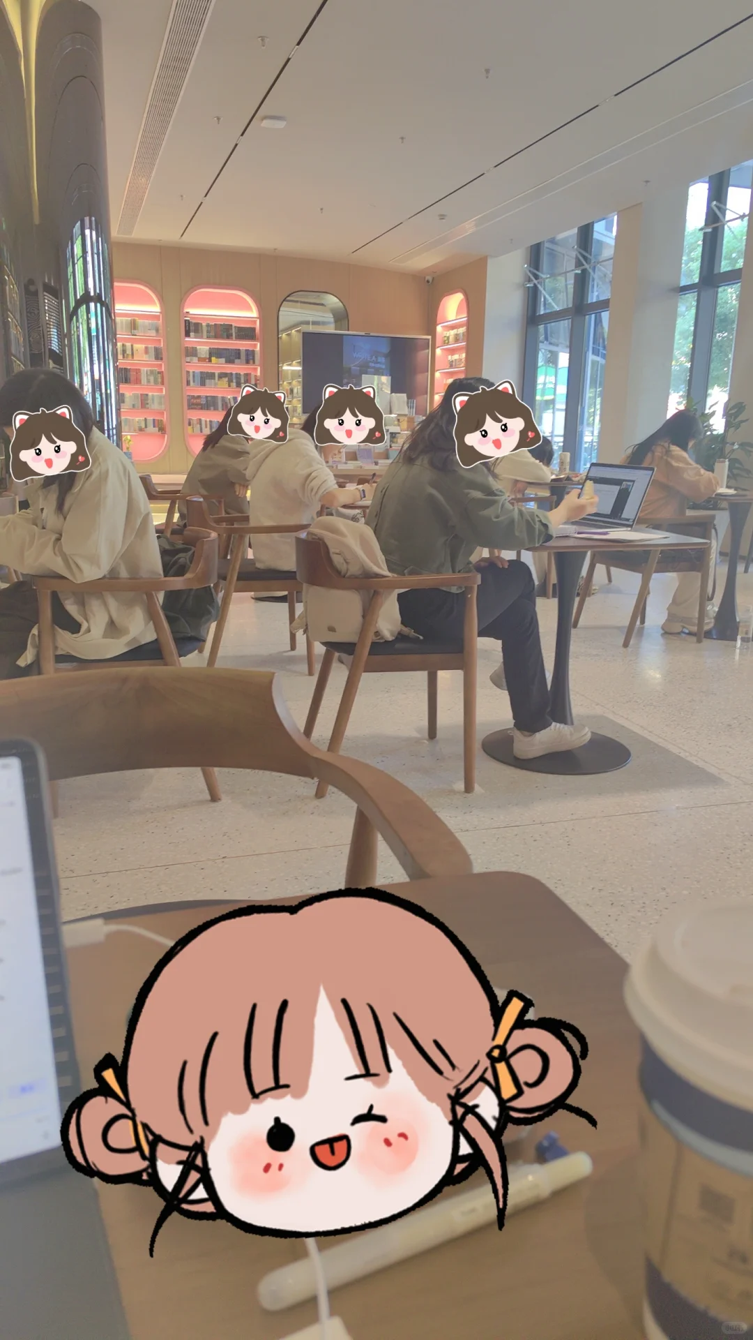 女孩子们真的好努力呀