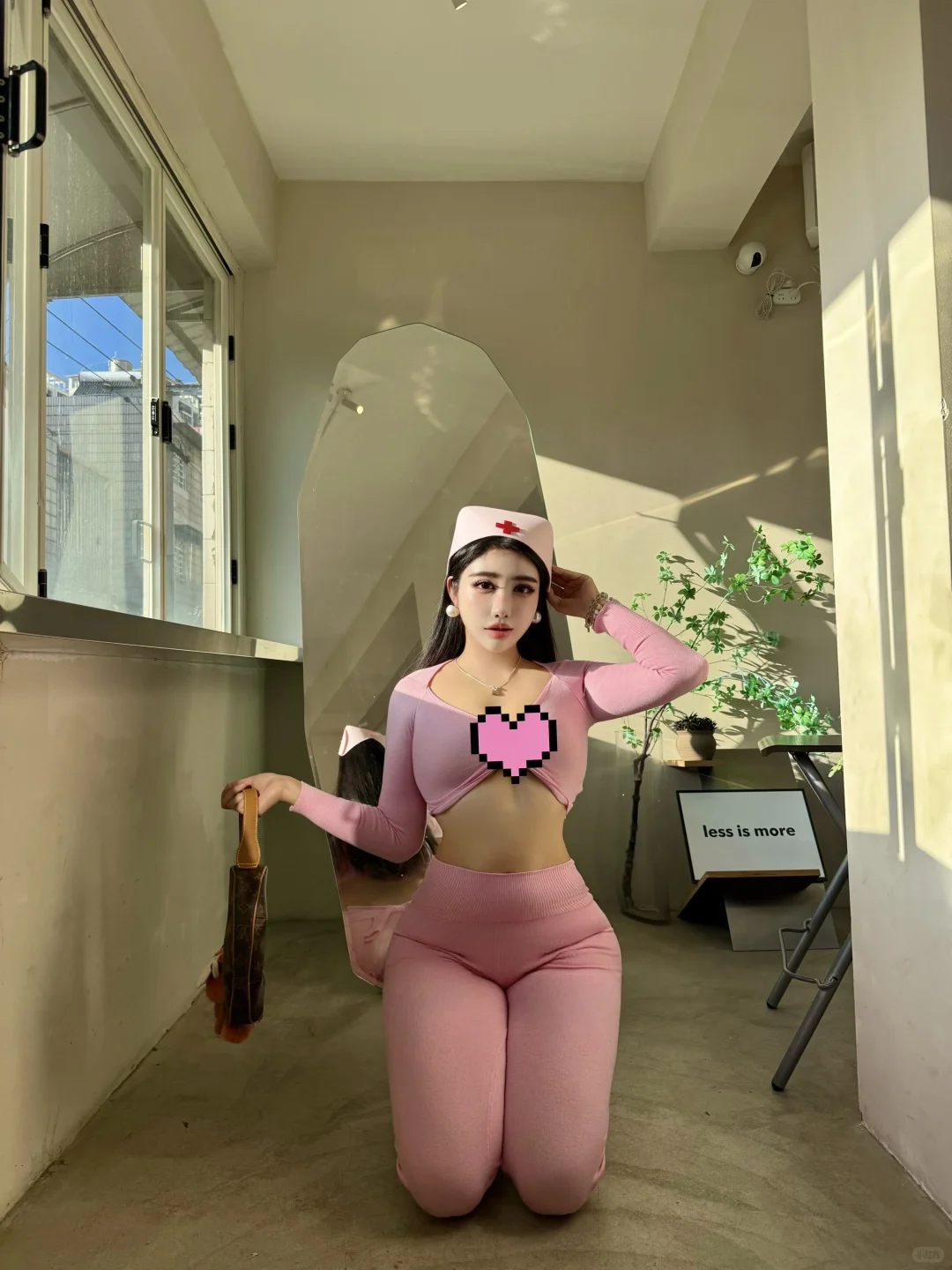 存一些辣妹拍照姿势📷