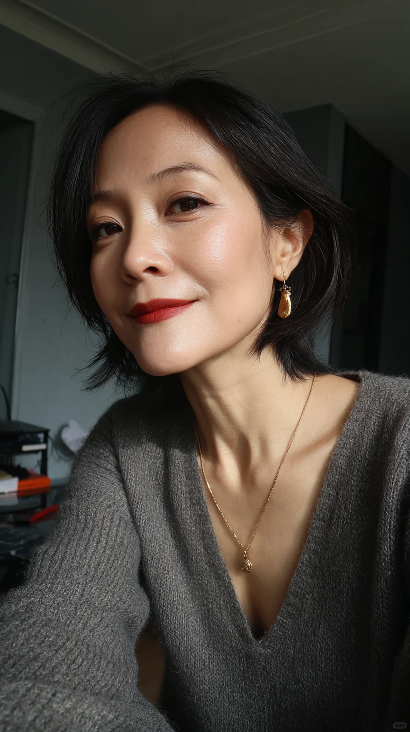 真的被短发惊艳了……短发熟女👧🏻