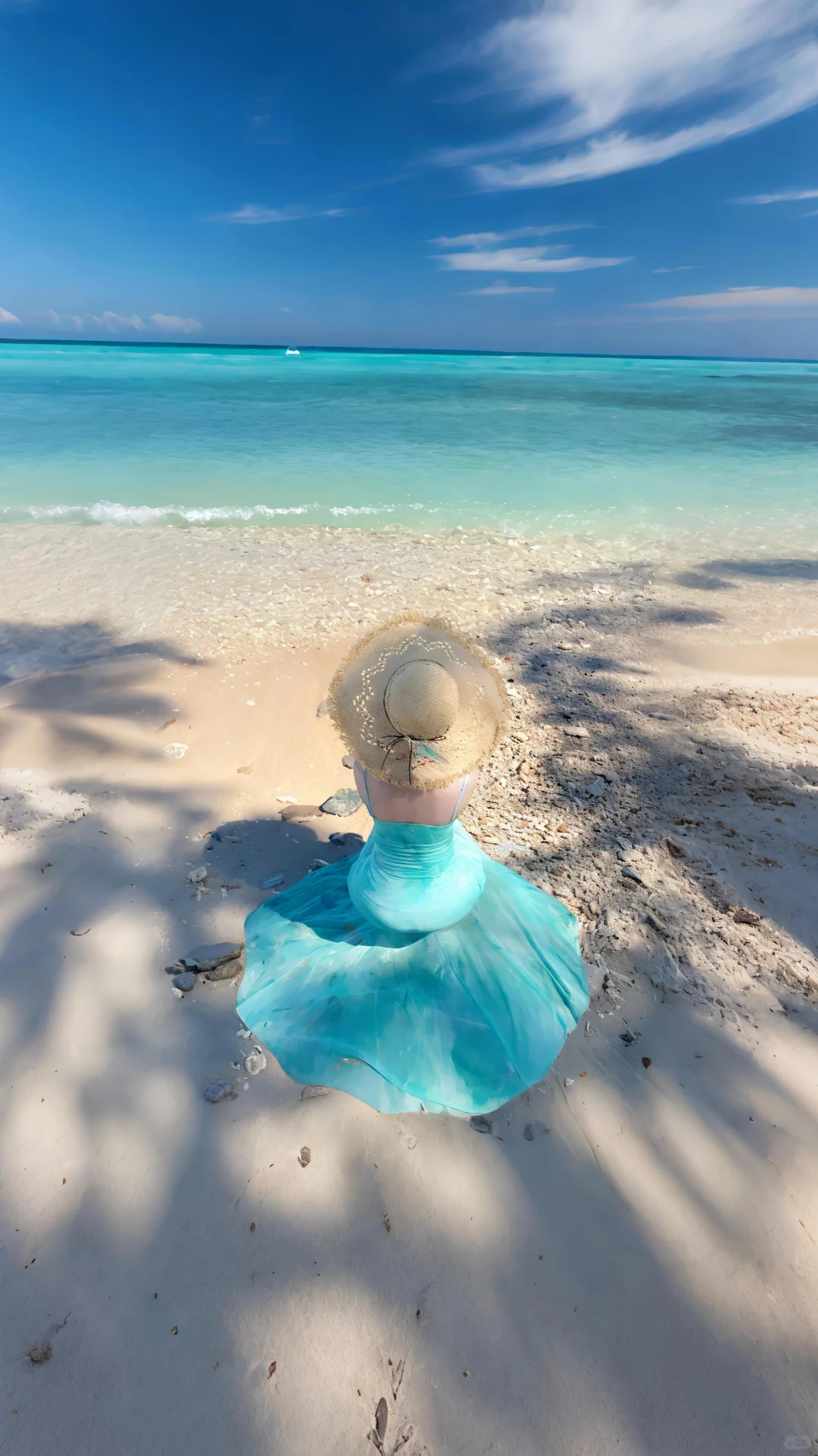 🛥️|沙漏偏梨海边蓝色战袍!🌊”