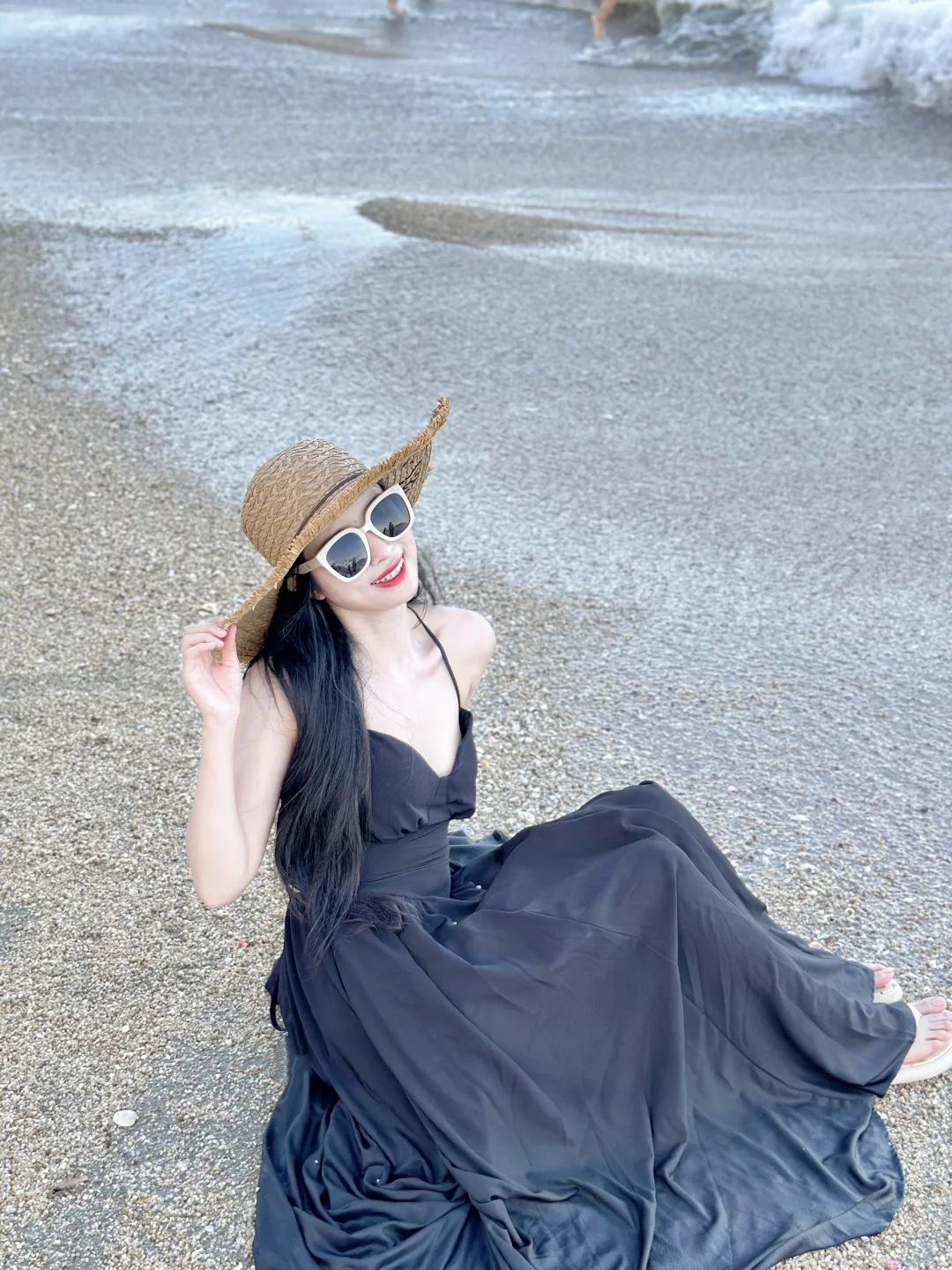 存一些去海边拍照的万能姿势|简单易出片📷