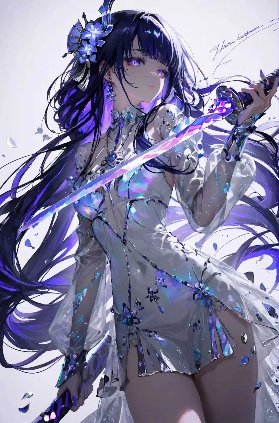白裙雷神执刀降临——撕裂神性与人性