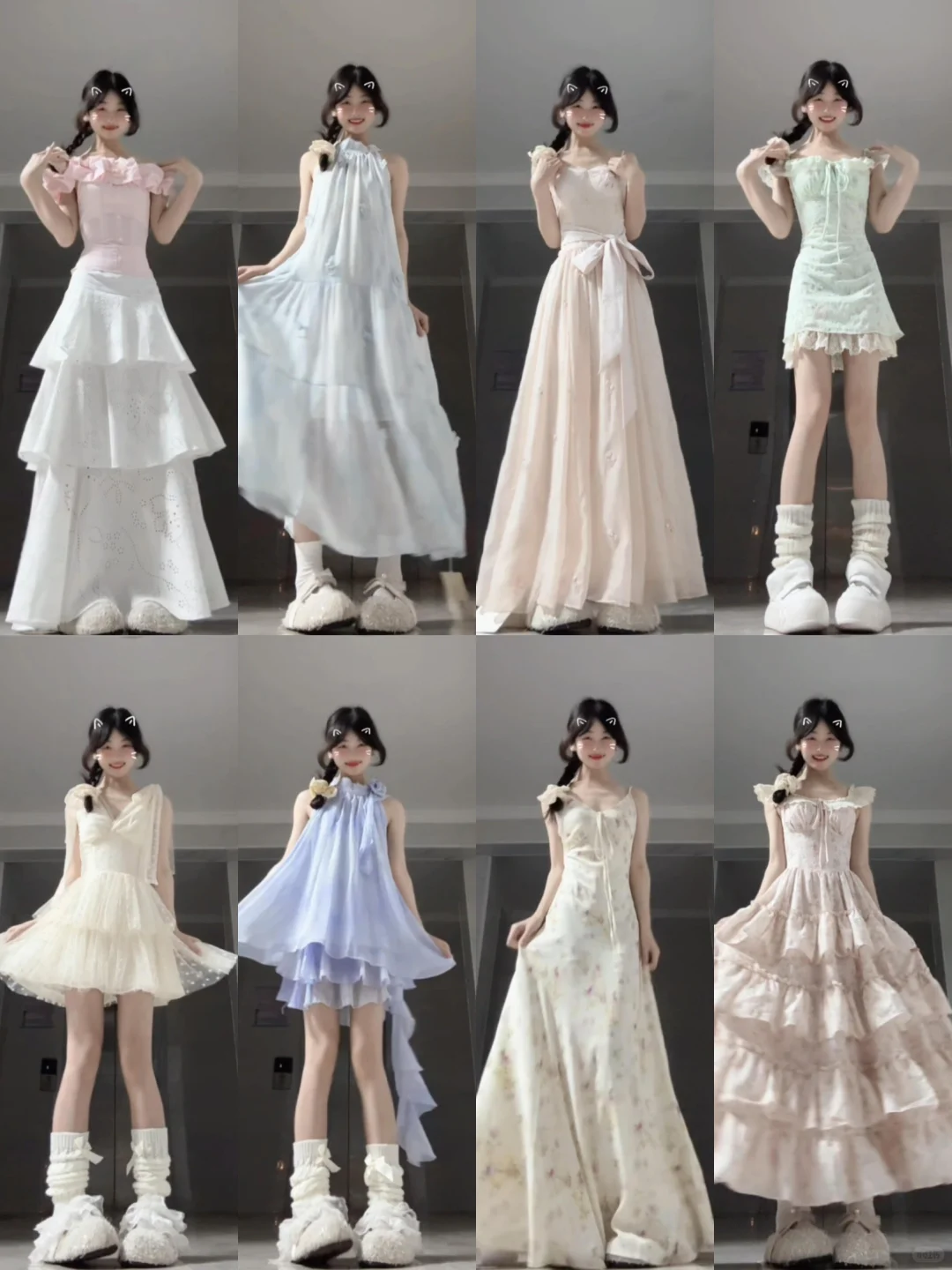 4️⃣0️⃣套🫧｜夏天甜美小裙子穿搭分享合集🪸