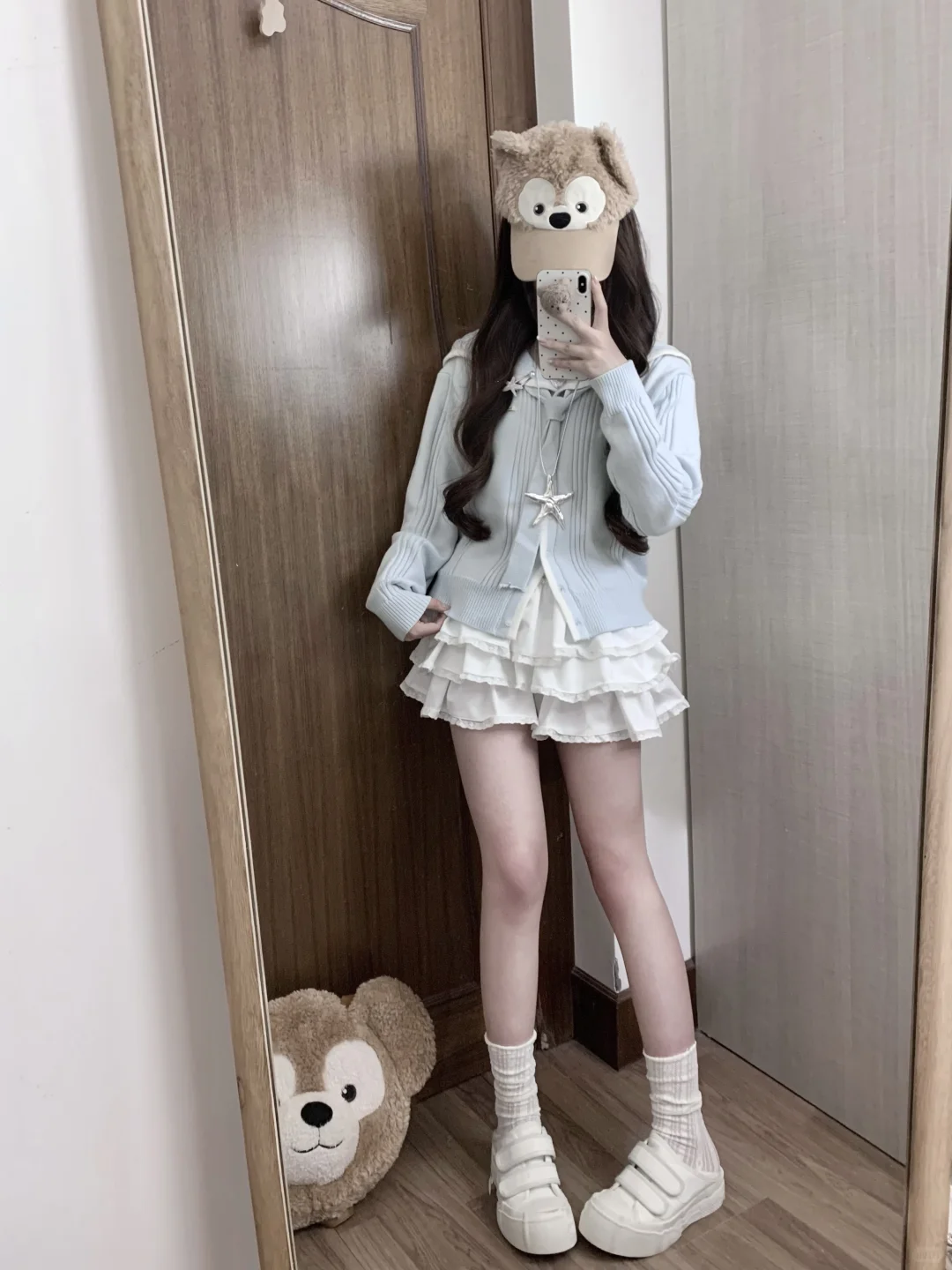 ☁️早秋韩系甜美感穿穿～