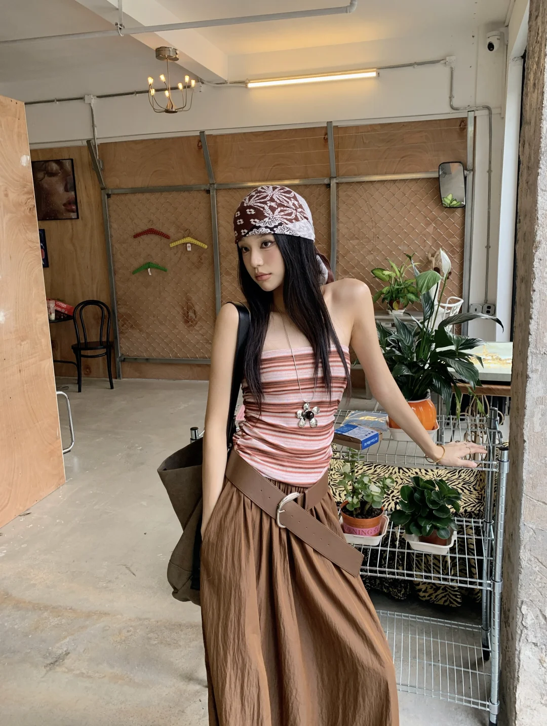 撞色复古魂