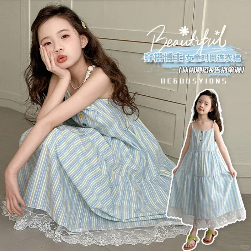 🌴海边沙滩裙来啦!女童超仙穿搭