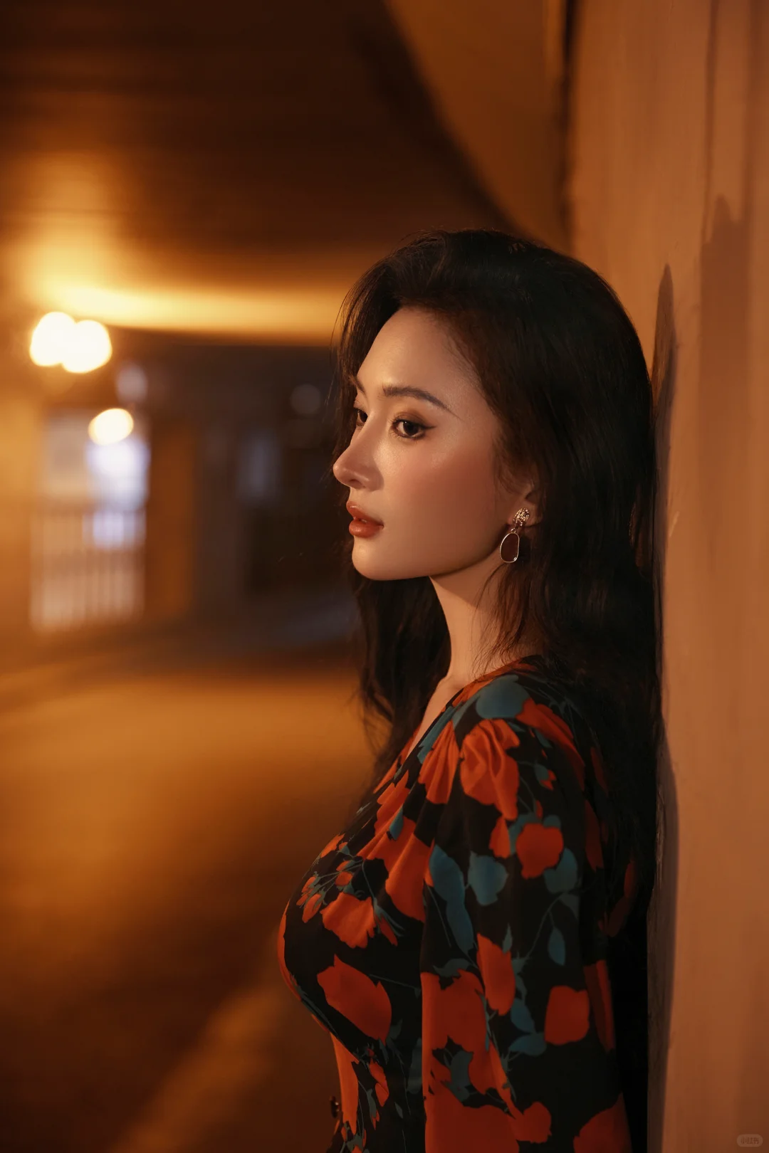 ✨港风夜景封神机位!隧道 + 红裙绝了!