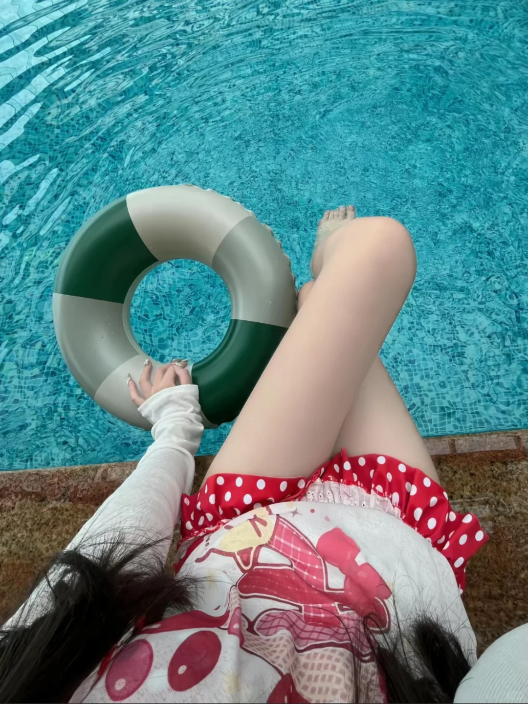 夏天的尽头是游泳池🏊♀️