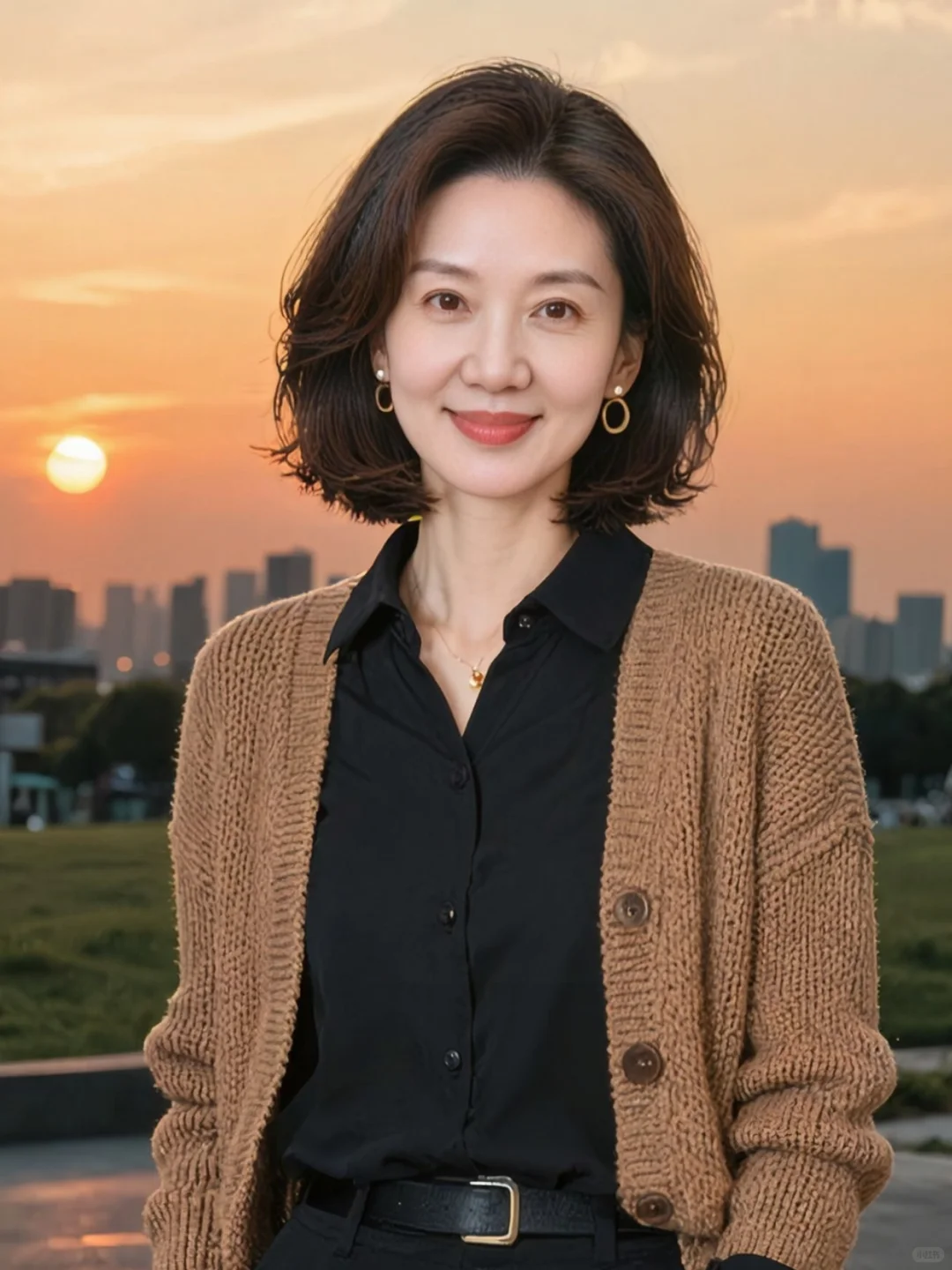 55岁 气质全靠自己