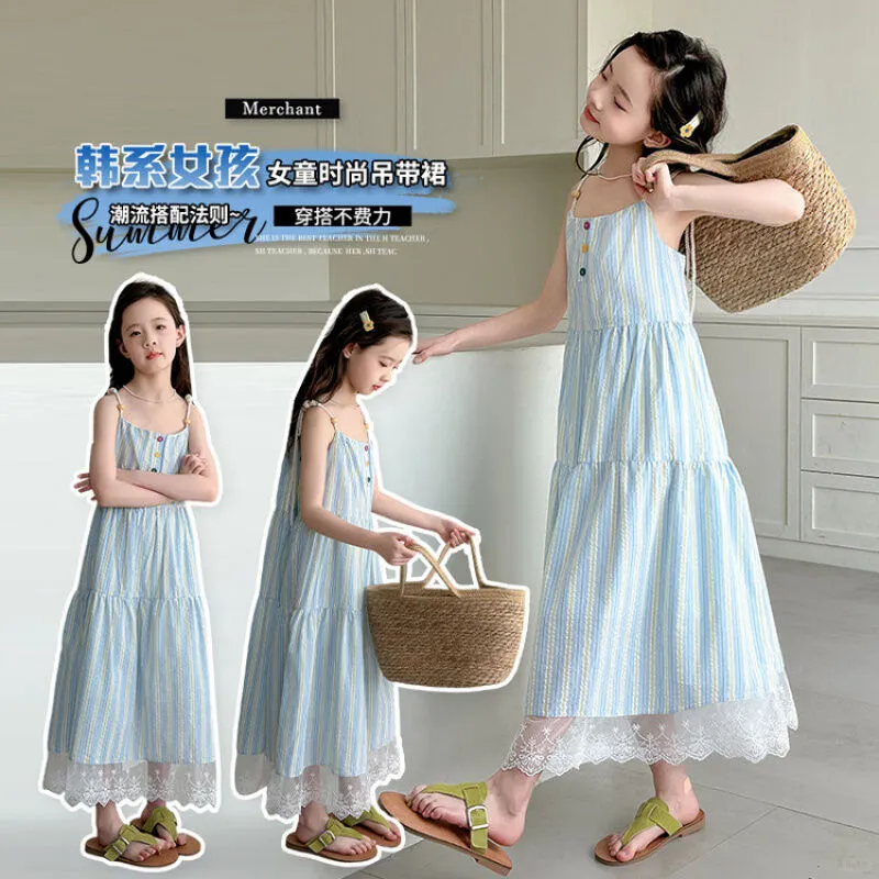 🌴海边沙滩裙来啦!女童超仙穿搭