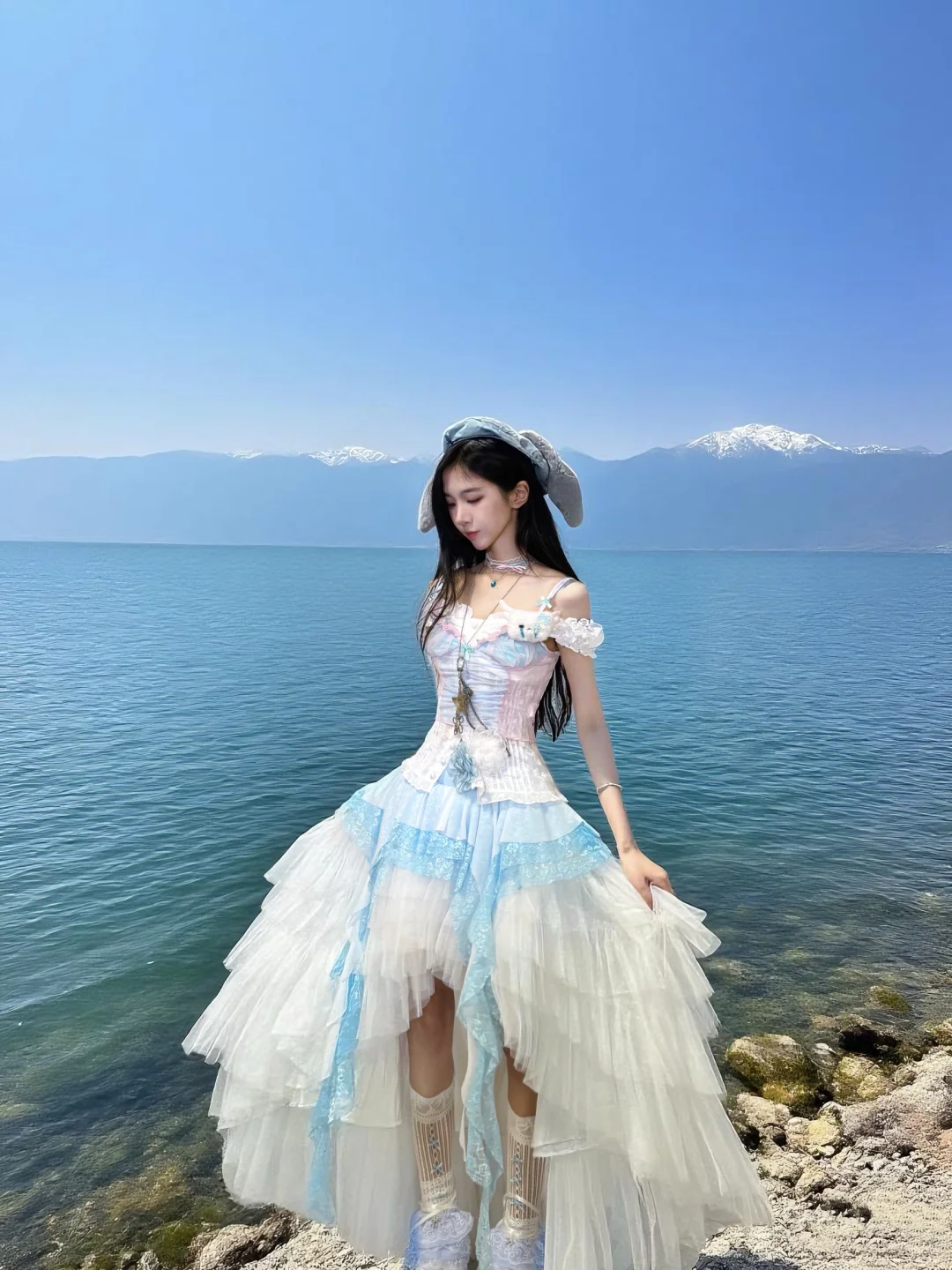 16套百元绝美海边穿搭🏝️一月穿搭不重样~