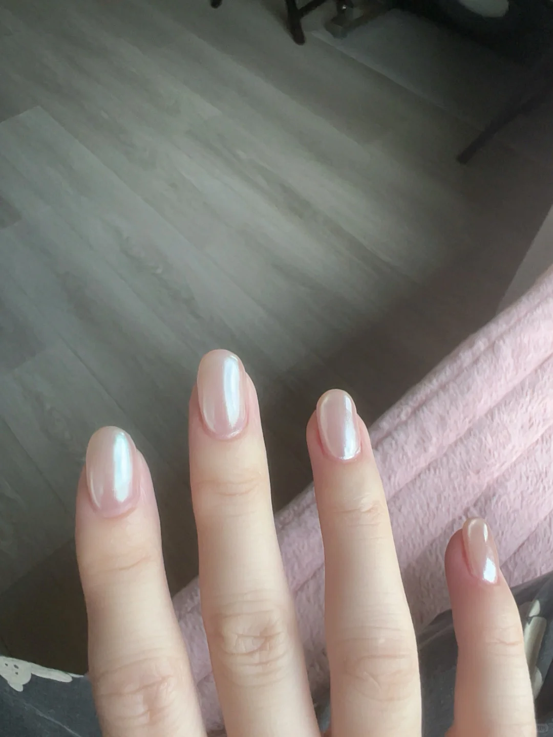 裸色+月光粉真的显白