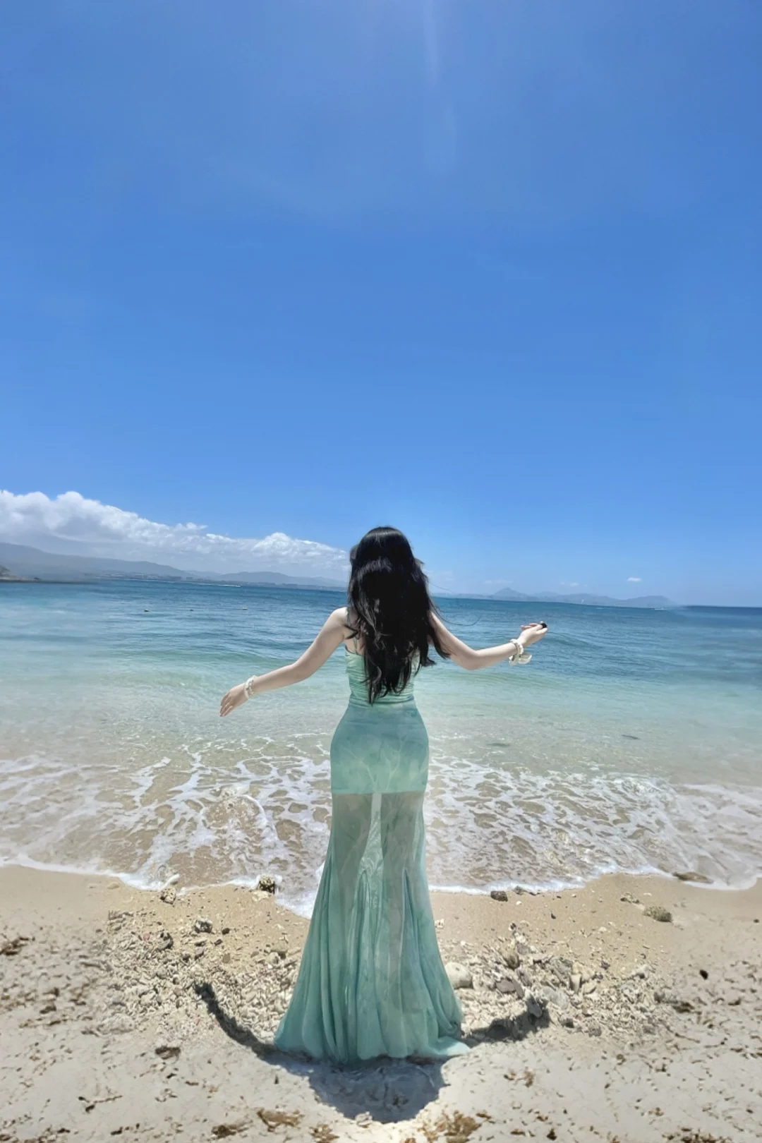 🛥️|沙漏偏梨海边蓝色战袍!🌊”