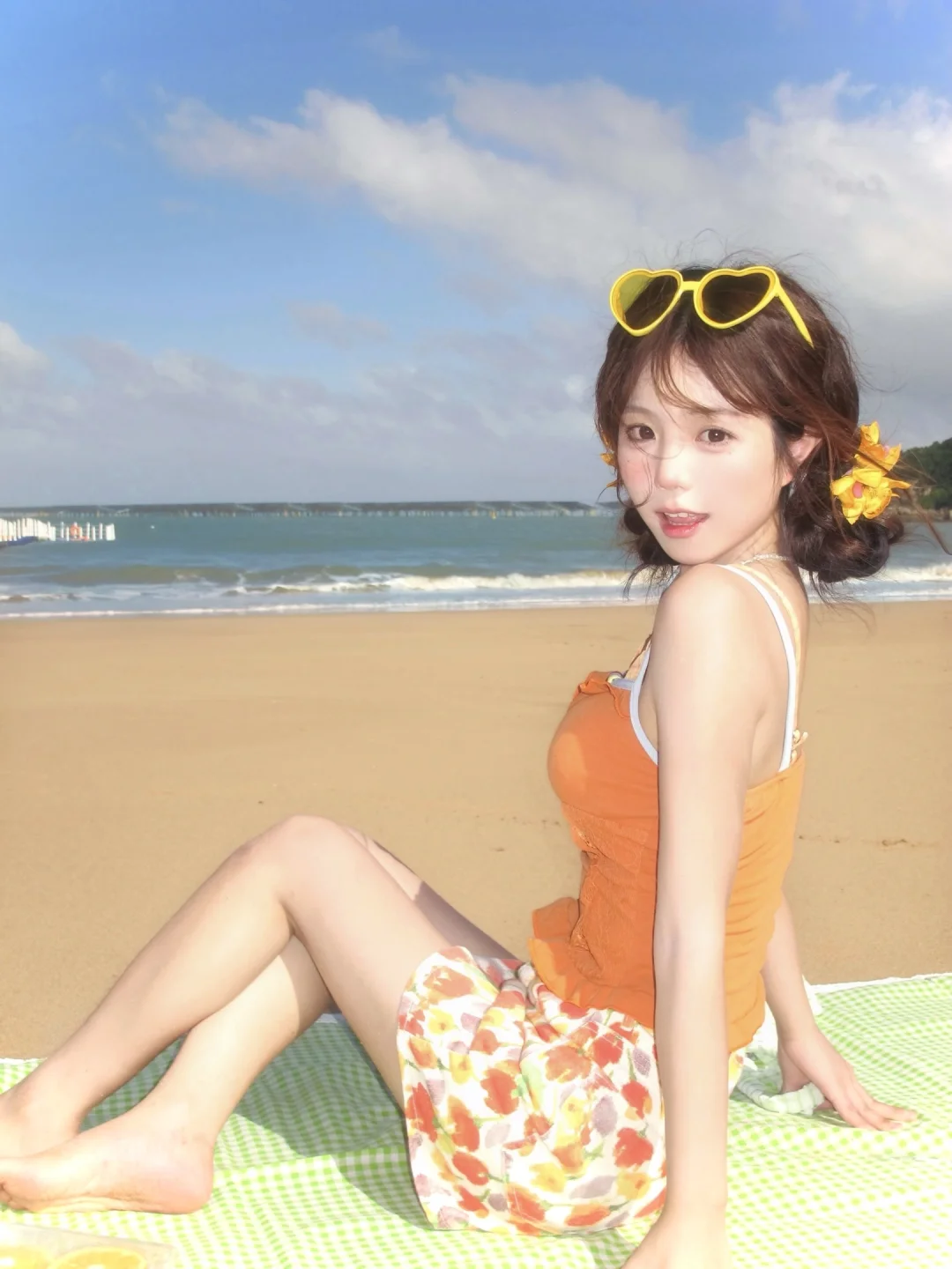 🍊 ⋆⤾·˚ 🏖️ ♡ ◟