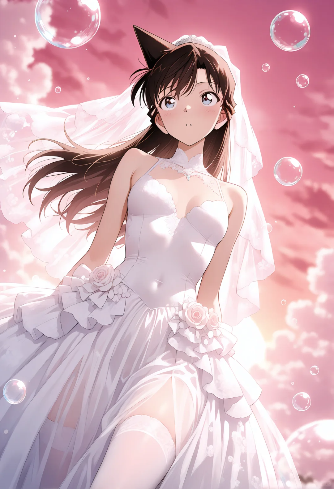 毛利兰,本来想换个风格,没搞成,算球了