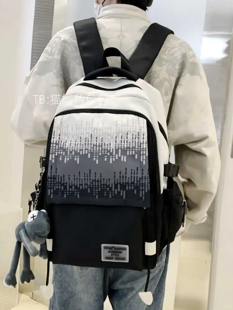 🎒🖤高颜值双肩包｜美式简约风太戳我了
