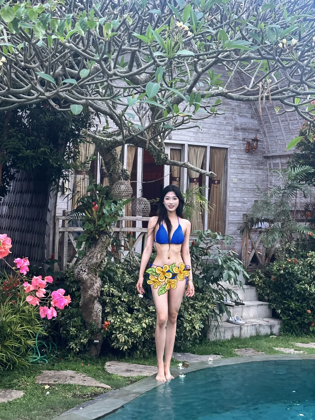 在乌布两百块就能住上的泳池别墅~