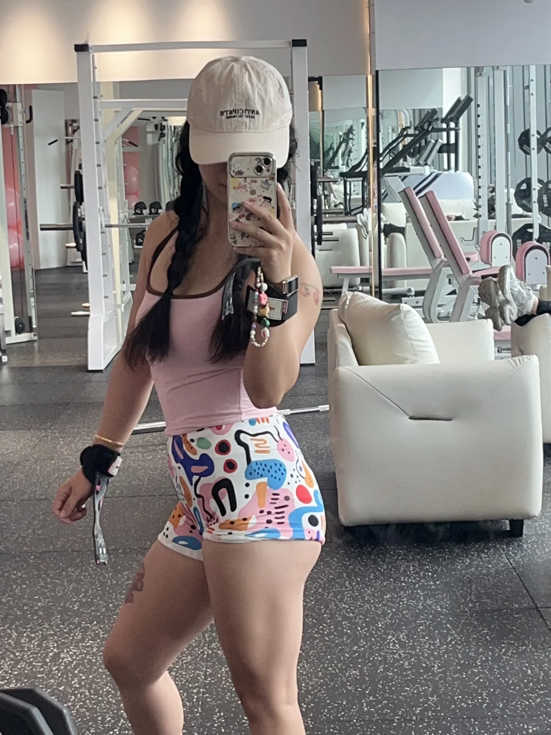 这样算不算腿部有点肌肉线条了