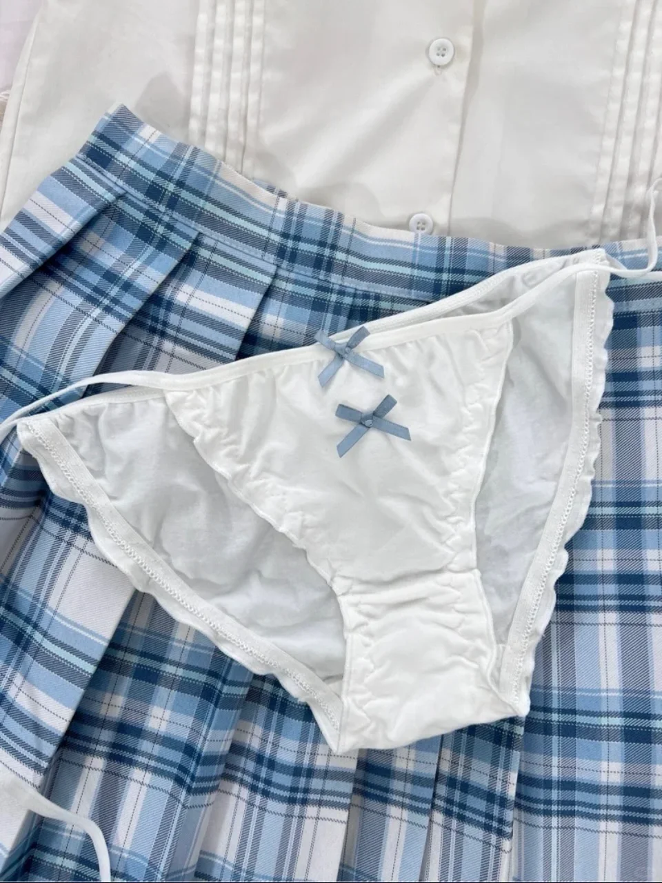 我怀疑买到了全网最好看的jk制服内内!纯棉!