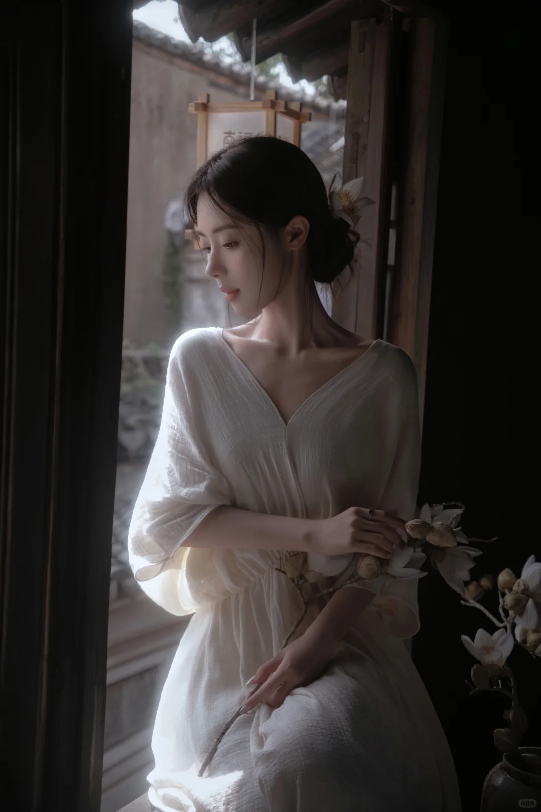 “淡极生艳”