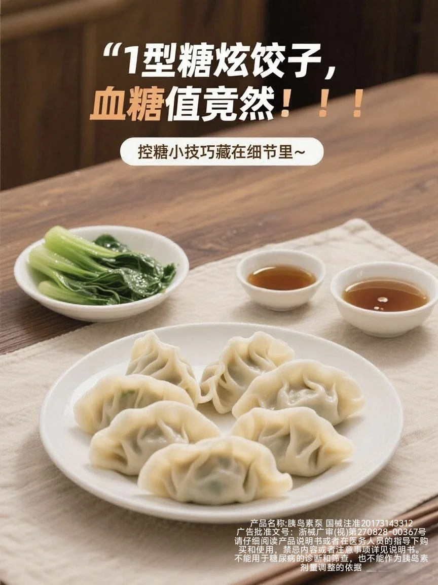 1型糖宝炫饺子🥟血糖竟然这样!!!
