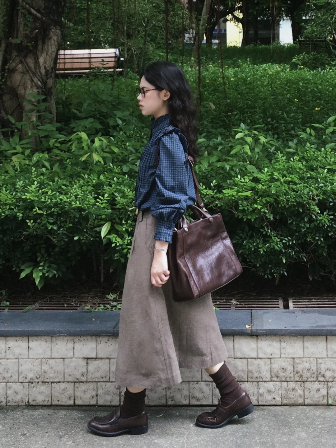 发现小个子真的适合复古文艺感知识分子风