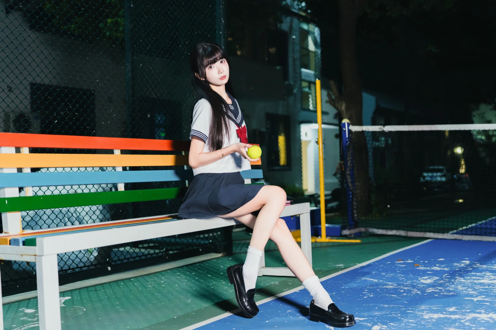 校园活力美少女