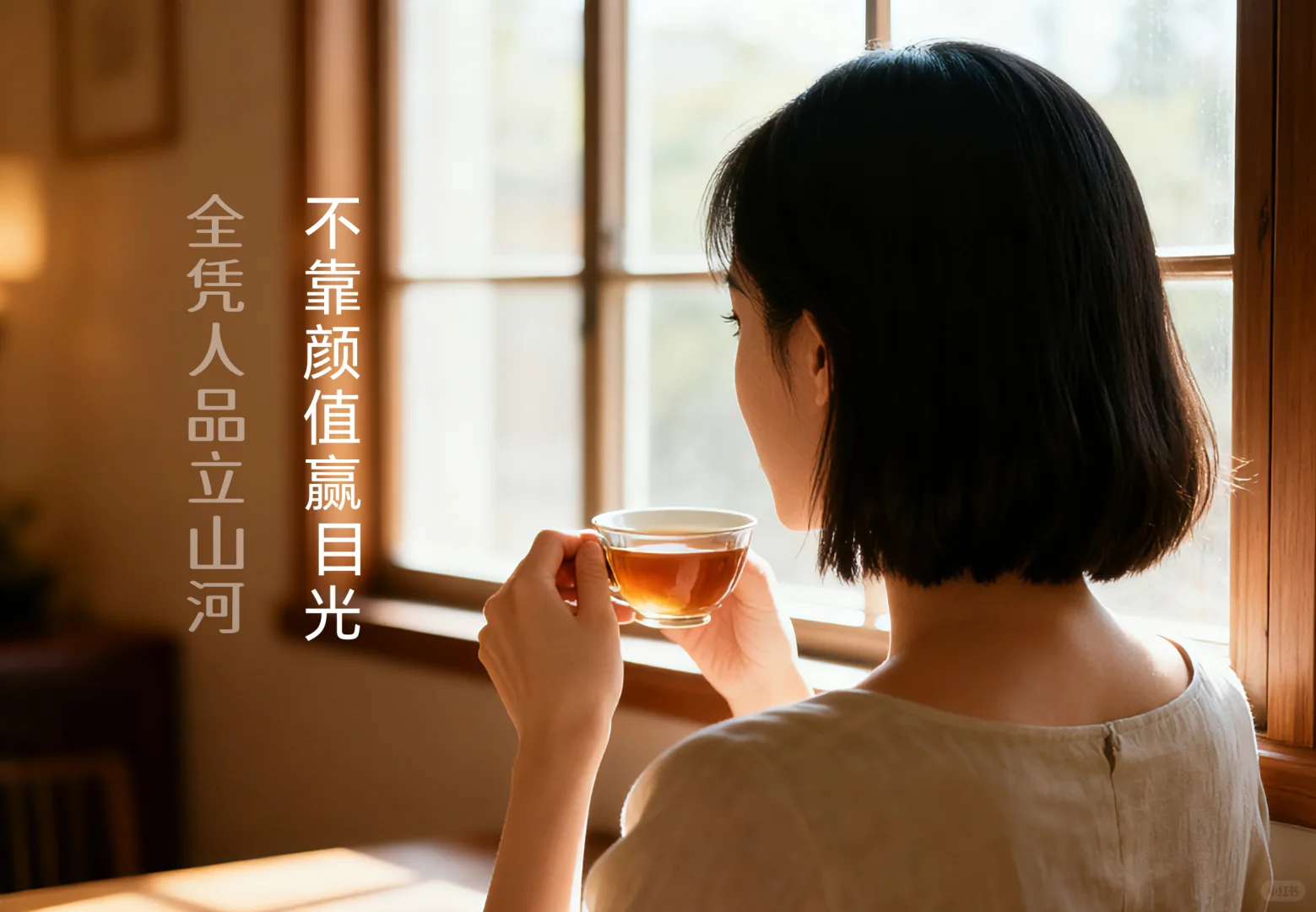 女性的美貌与人品
