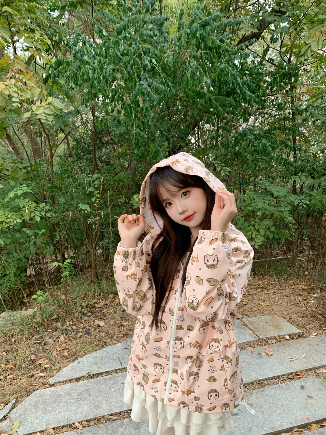 萌萌的防晒服和萌萌的我=⩌⩊⩌=