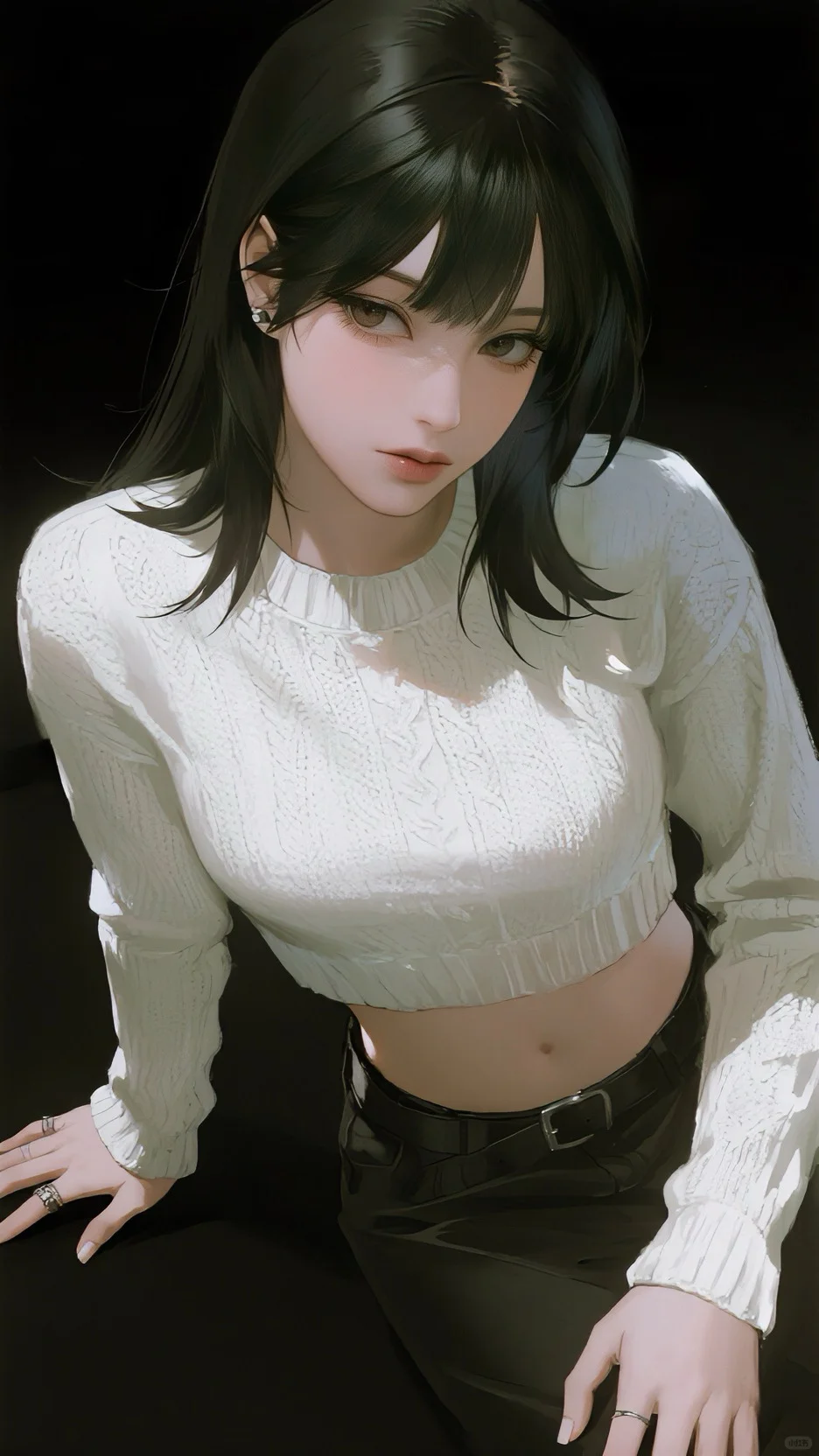 #自曲💕手机壁纸:这腰线很难不爱!!