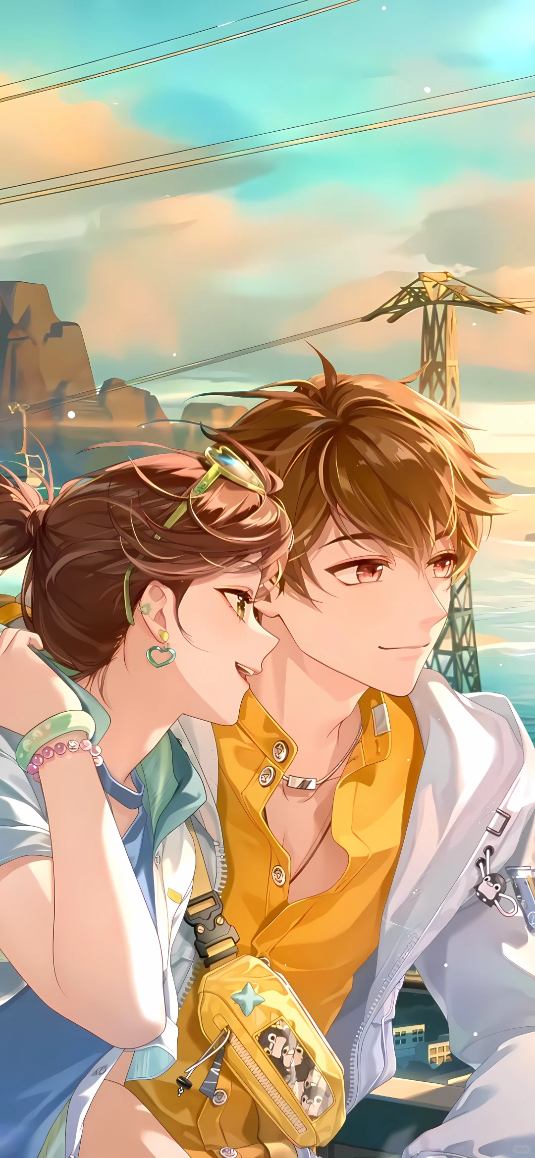 夏彦SSR【朝海回音】高清修复手机壁纸