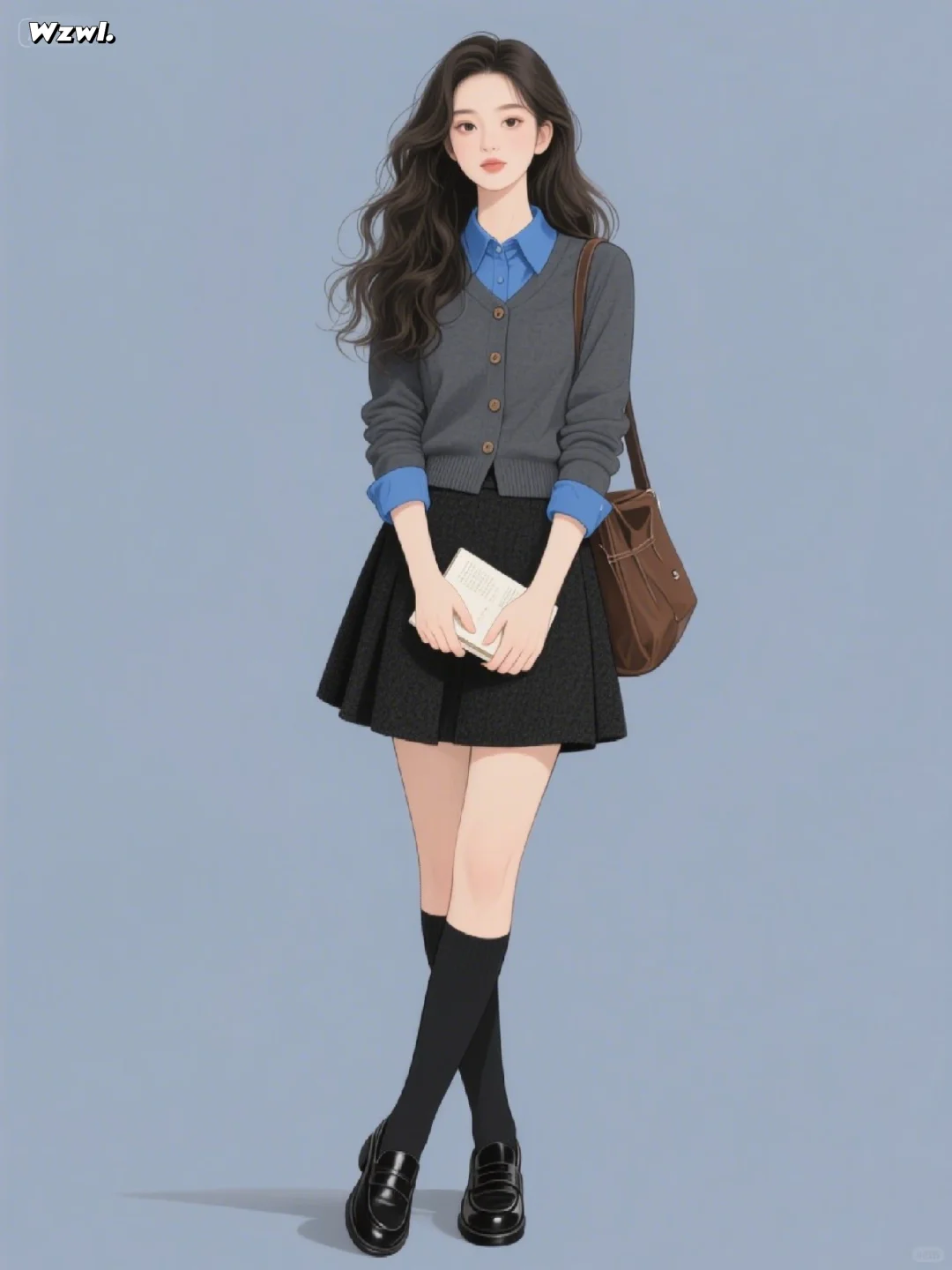 小红书生活画家|学院风穿搭~~