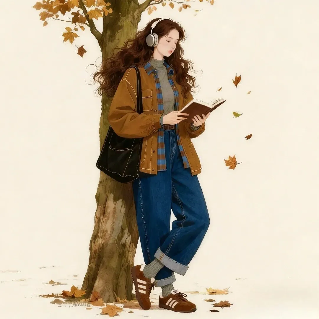你的秋天是橘色的吗🍂