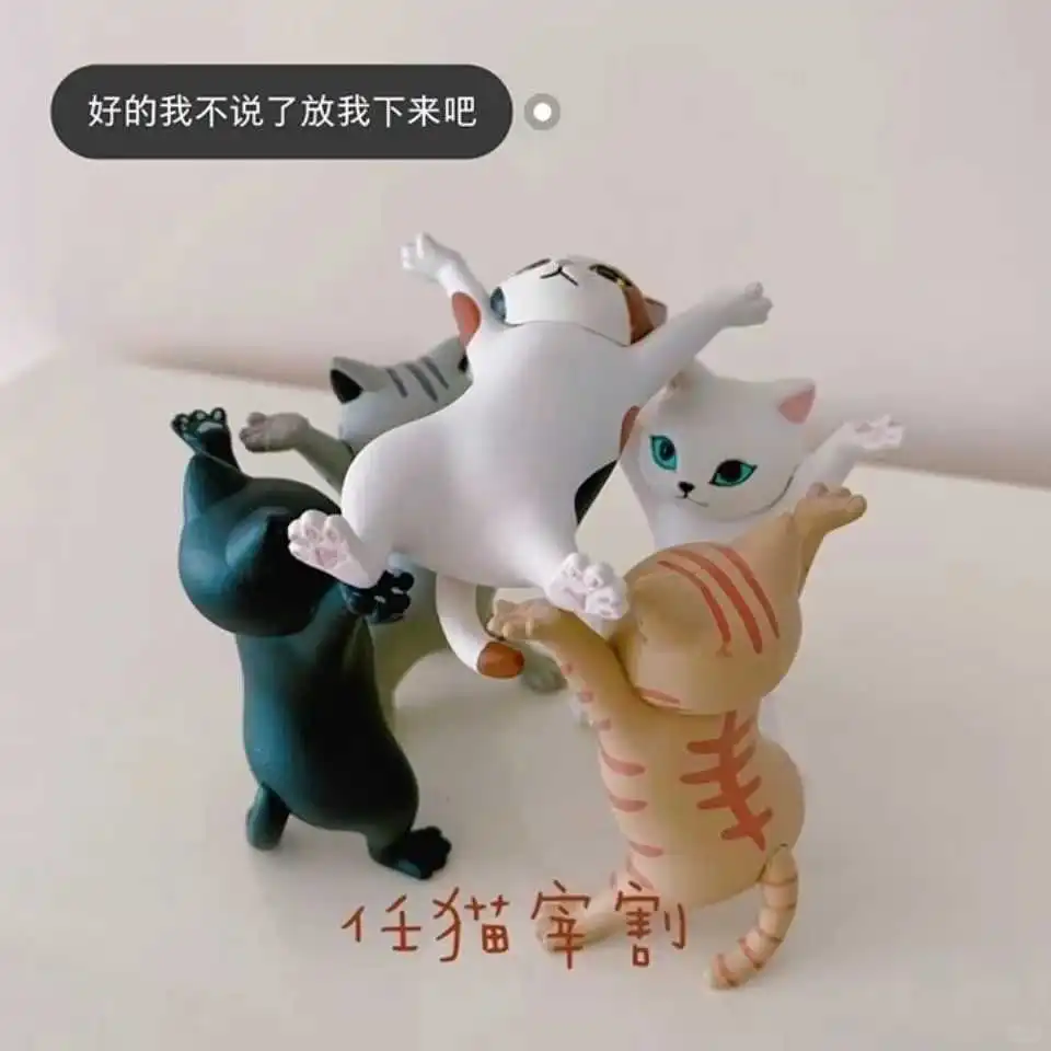 💫桌面小可爱！妖娆猫笔托真香！