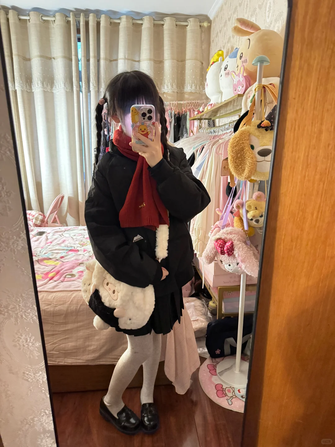 jk妹冬天这么穿