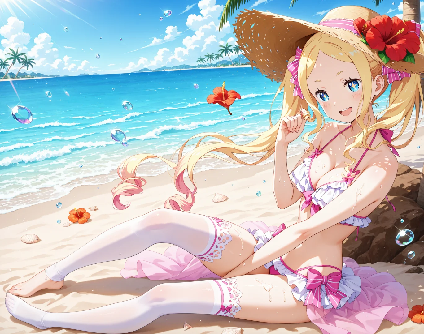 她真的是海边的天使🌊🥰