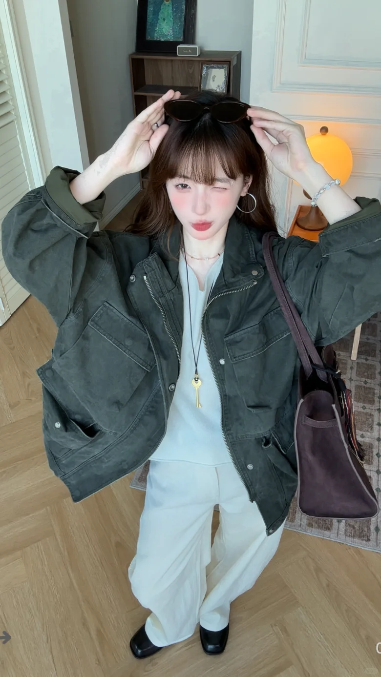 秋日氛围|14套look🧸🧸🧸