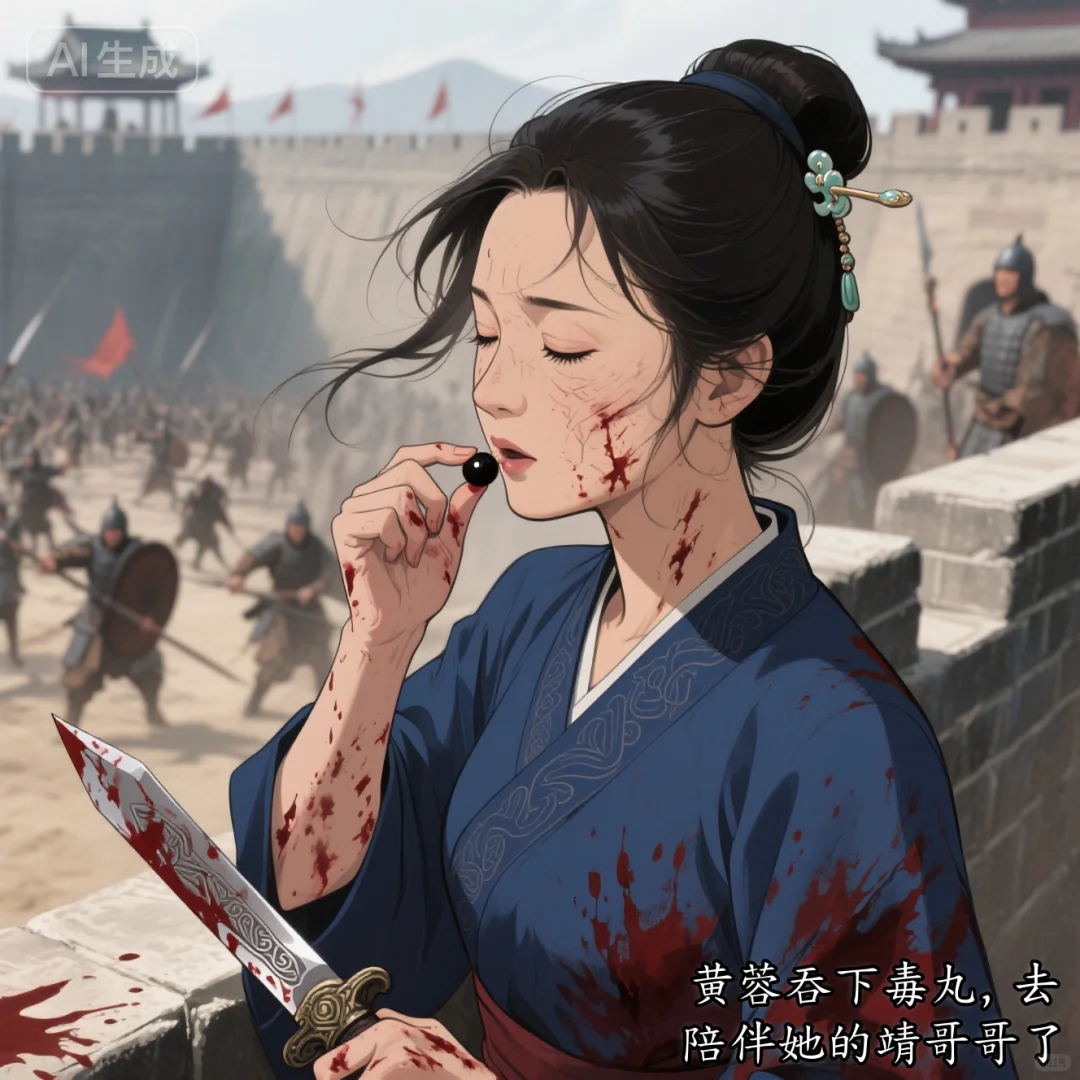 神雕后传21:襄阳城破,黄蓉自尽(二)