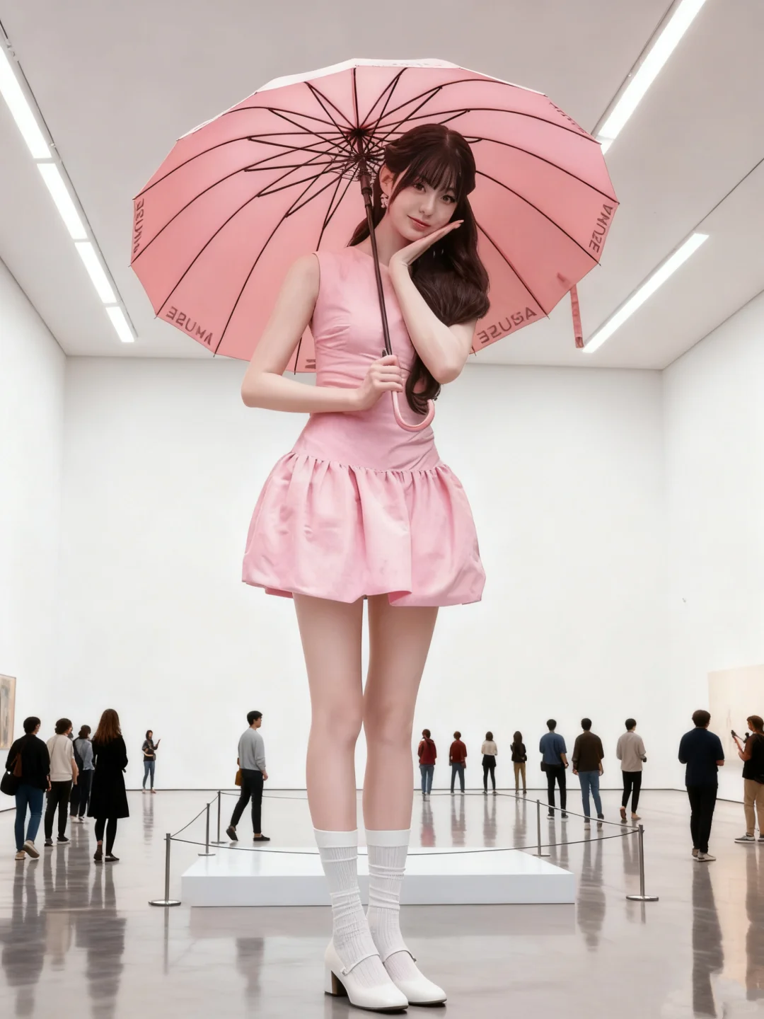完全女神!!张元英巨物展来了