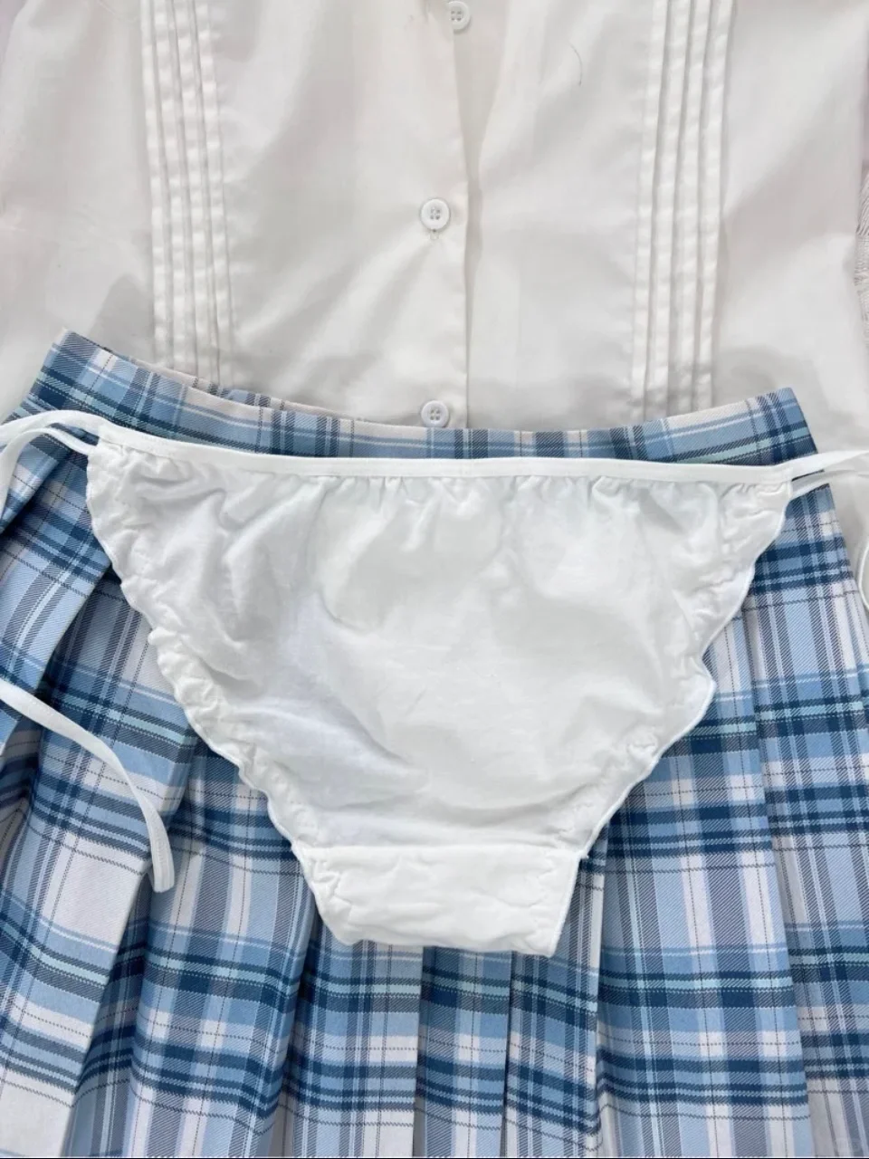 我怀疑买到了全网最好看的jk制服内内!纯棉!