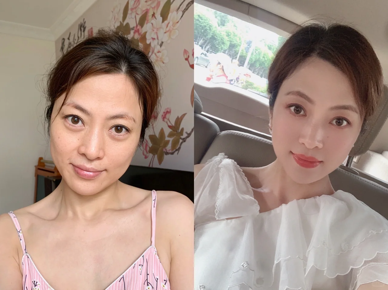 41岁俩娃妈 斗胆纯素颜无滤镜后置镜头原图