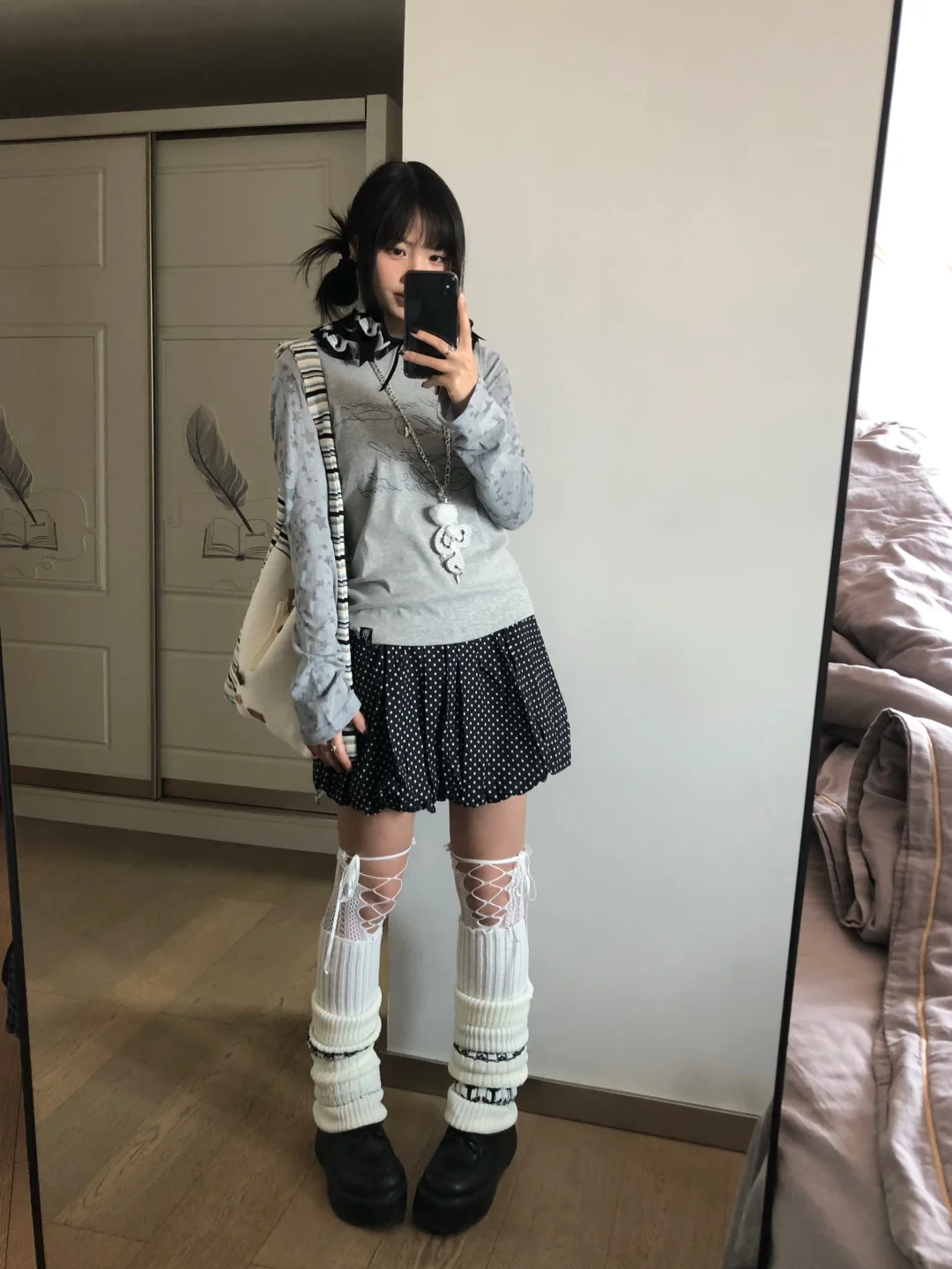 ootd*7 春日轻亚穿搭合集(露腿版)🪽‧₊˚⋆♡̷☆
