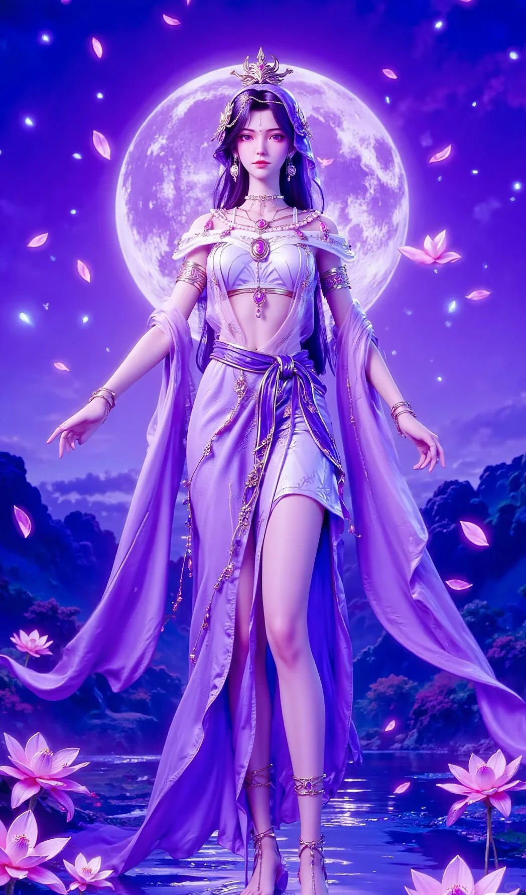 月夜也很美呀