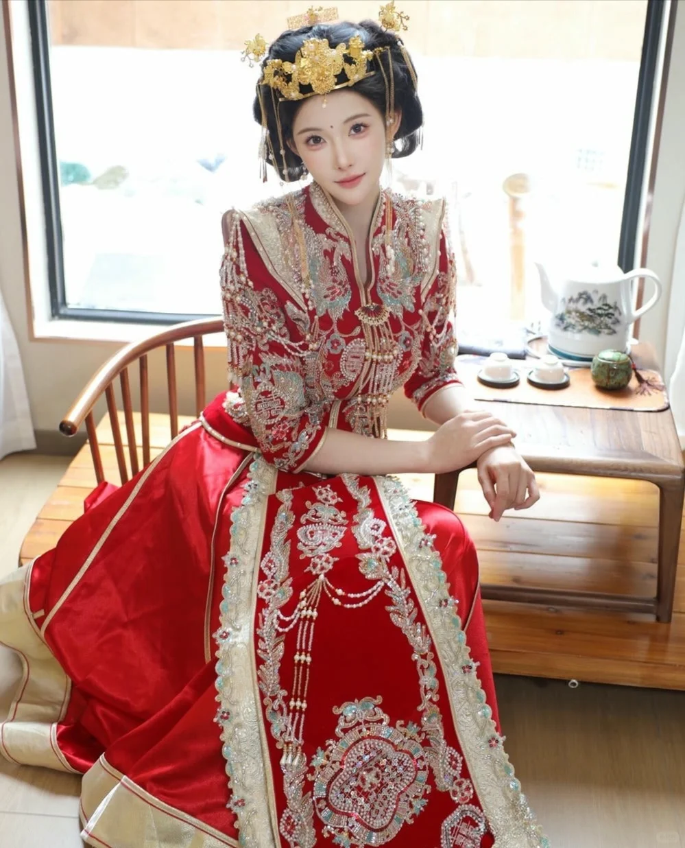 最新上线！梨霜儿婚服秀